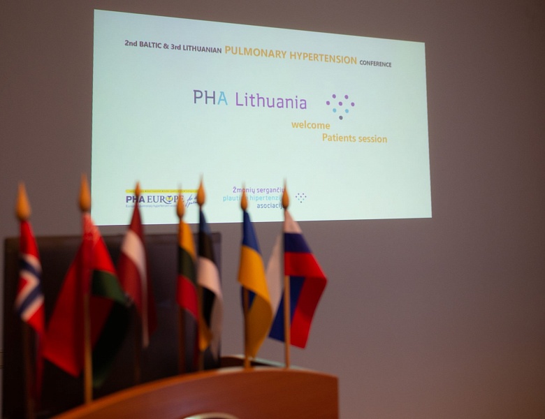 Сессия для пациентов, пациентских организаций с легочной артериальной гипертензией (ЛАГ), в рамках второй Международной Конференции Балтийских стран.